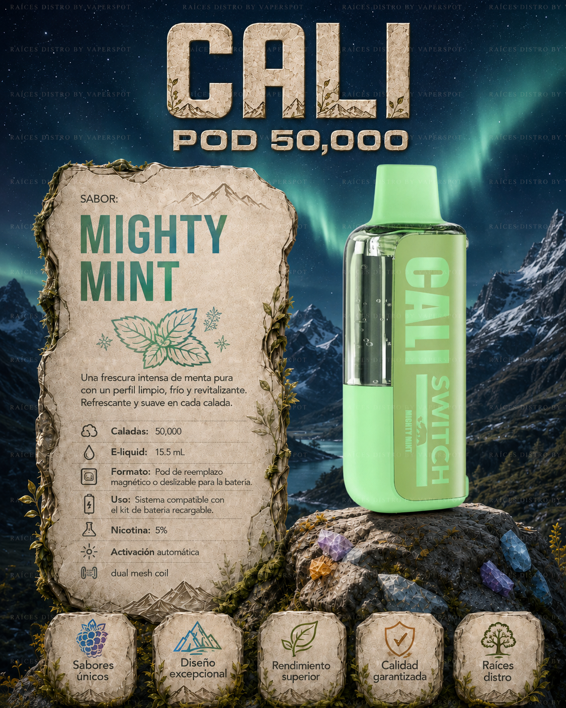 CALI Switch PODS 50,000