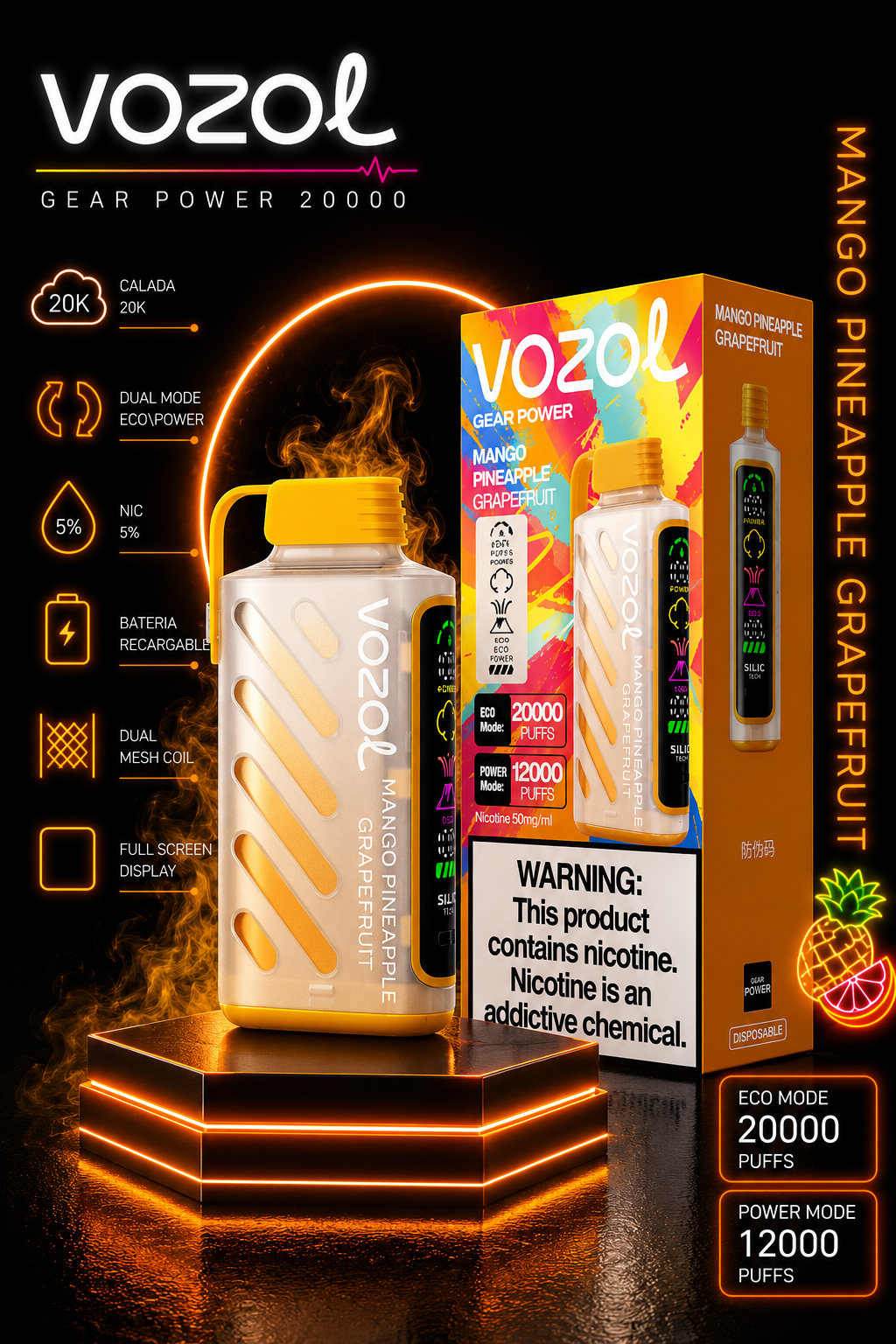 Vozol gear power 20000
