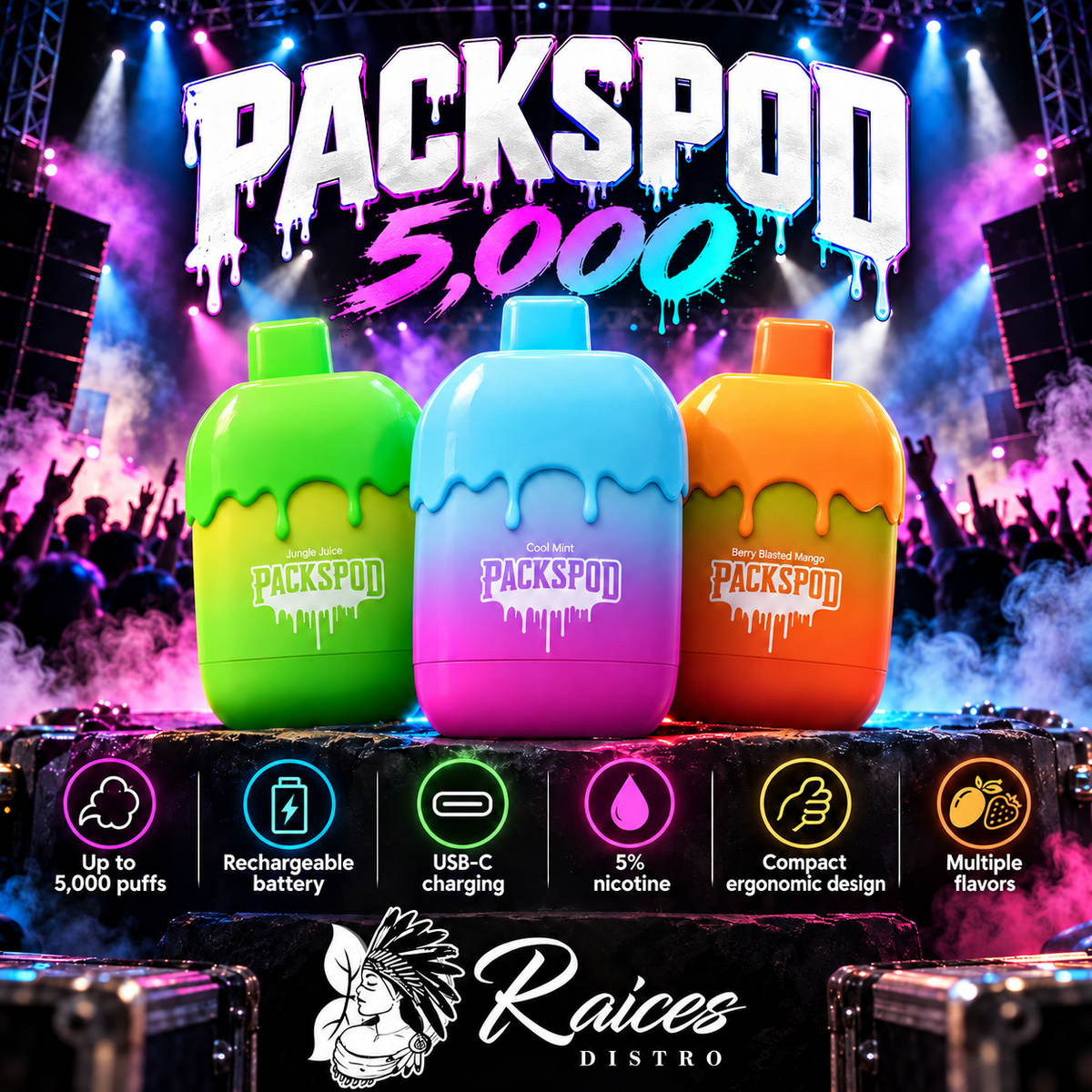 PACKPOD 5,000