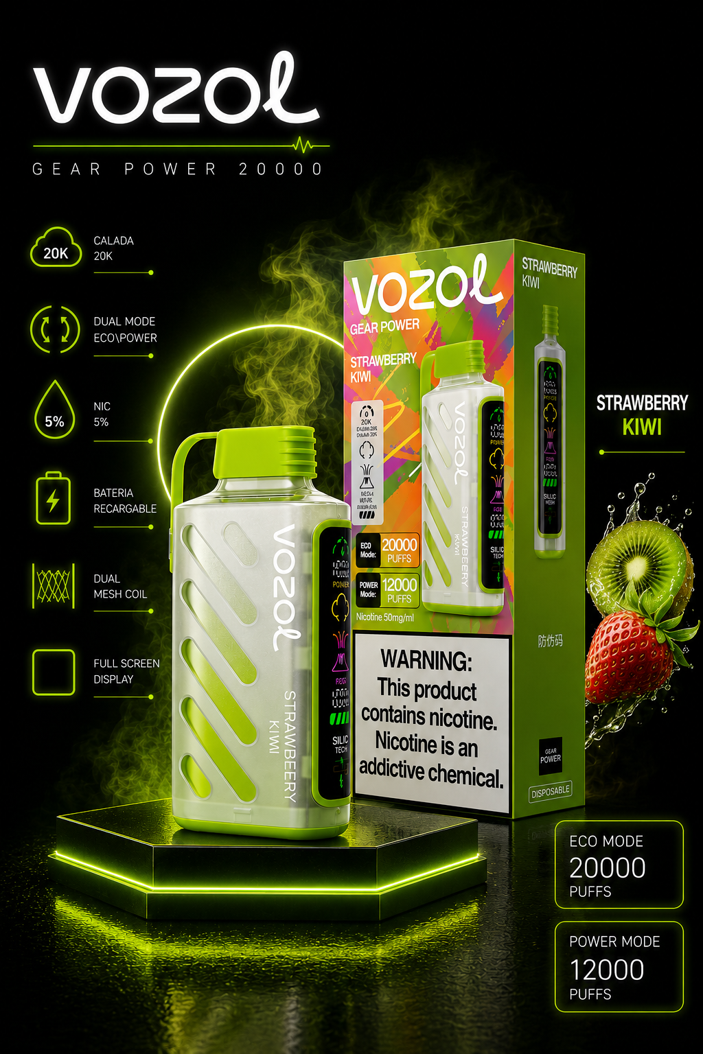 Vozol gear power 20000