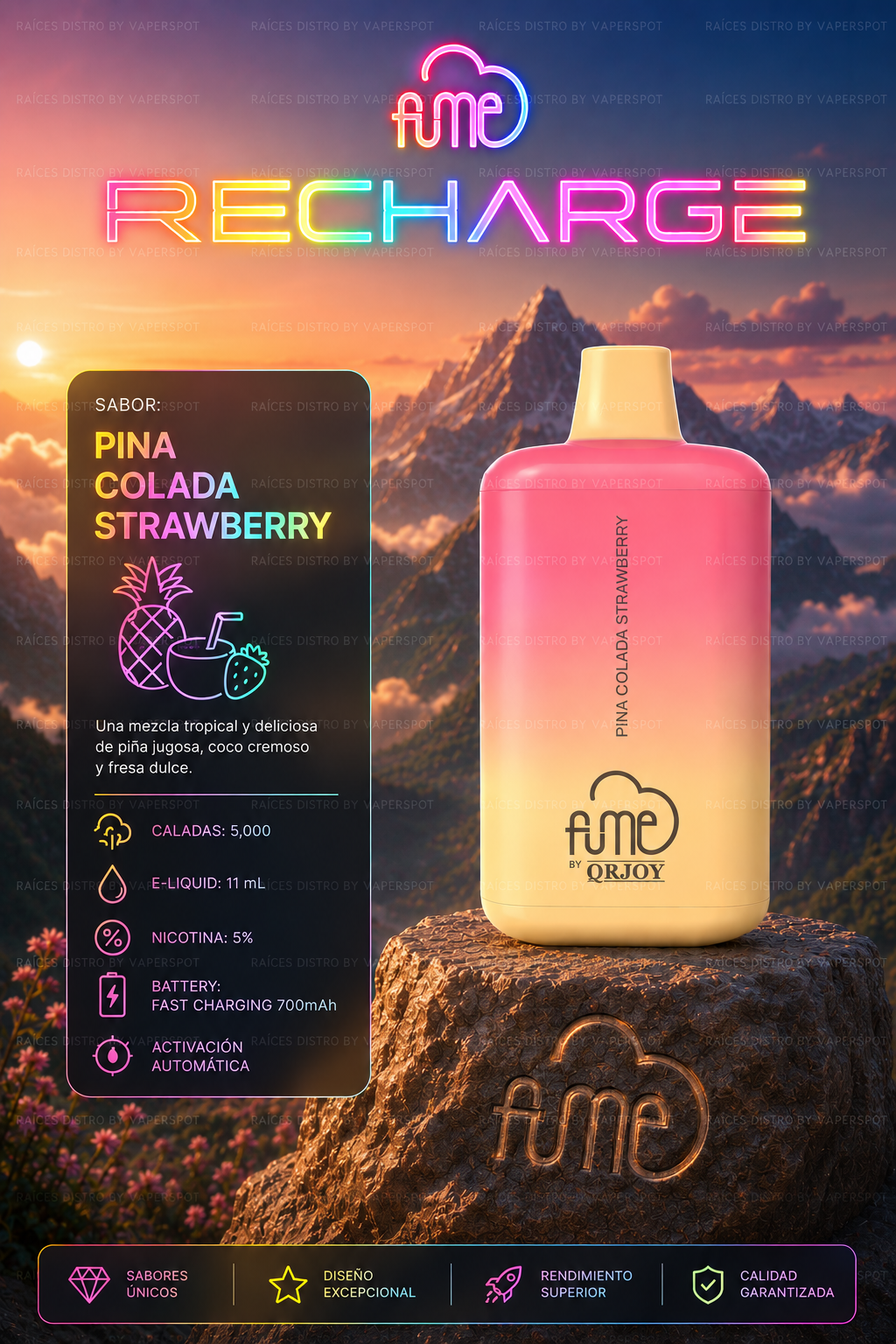 FUME RECHARGE 5000
