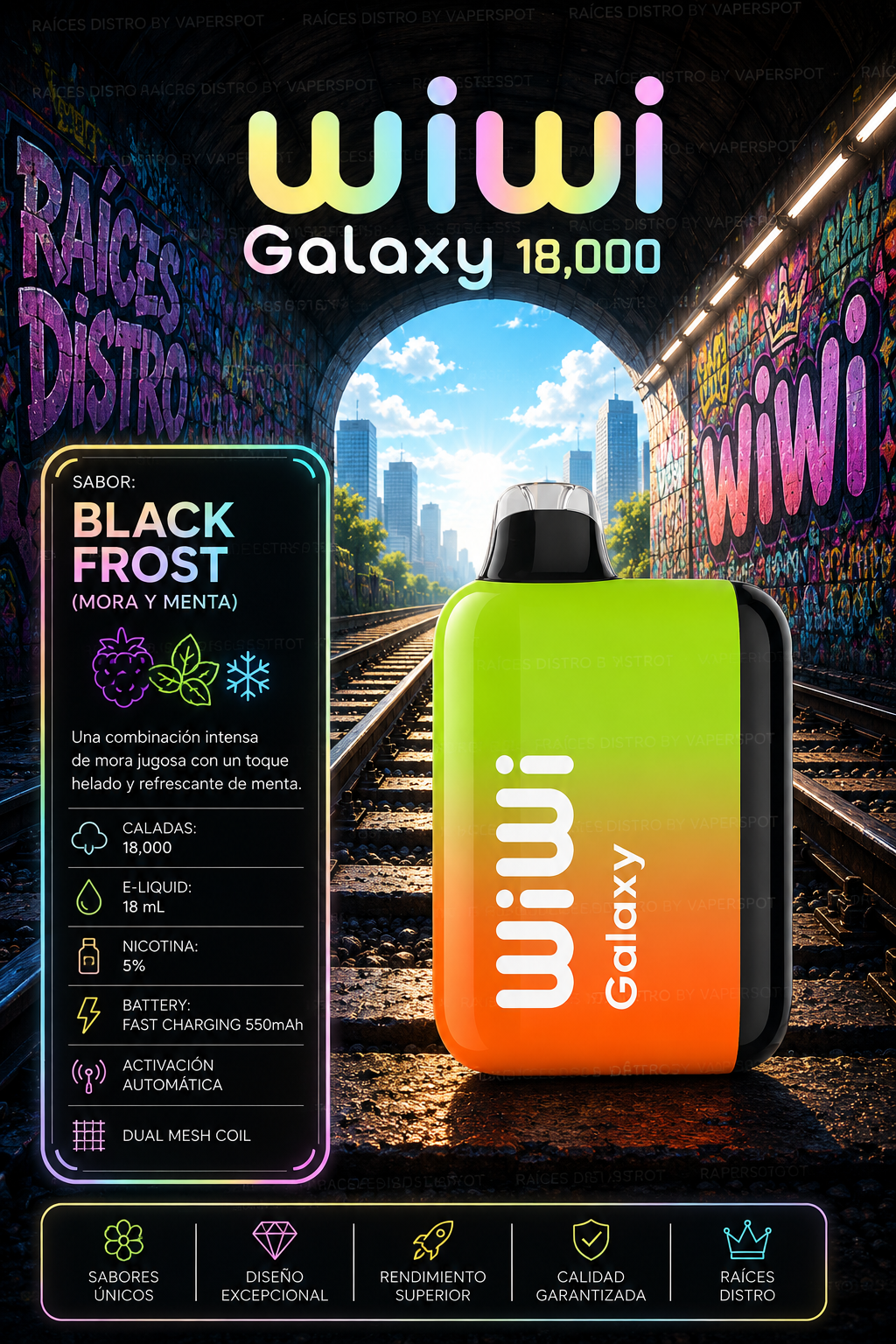 Wiwi Galaxy 18000