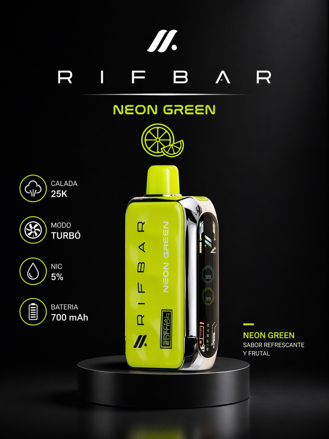 RIFBAR TURBO X 25000