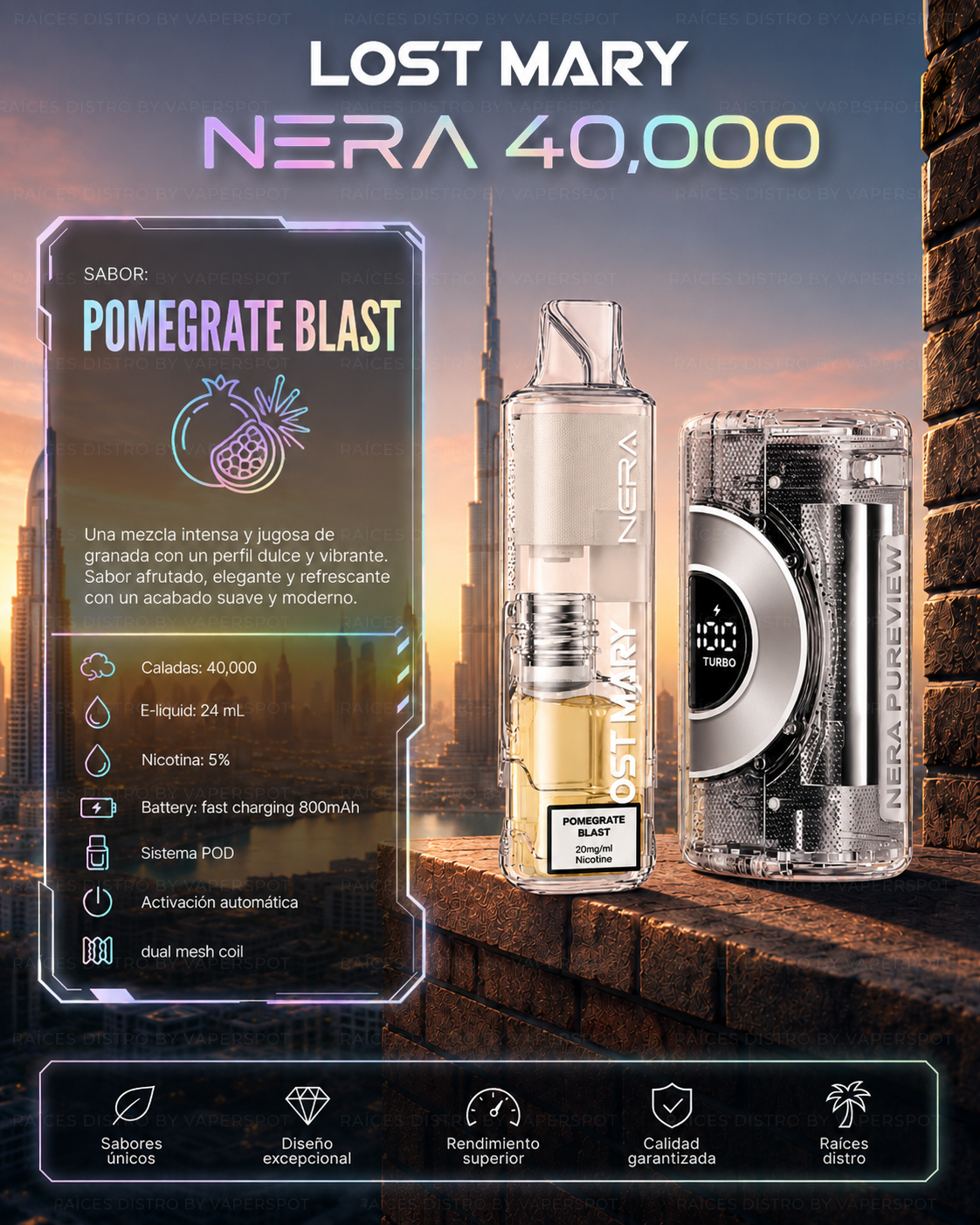 Lost Mary nera 40,000