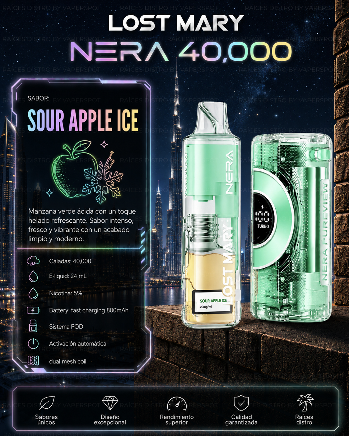 Lost Mary nera 40,000