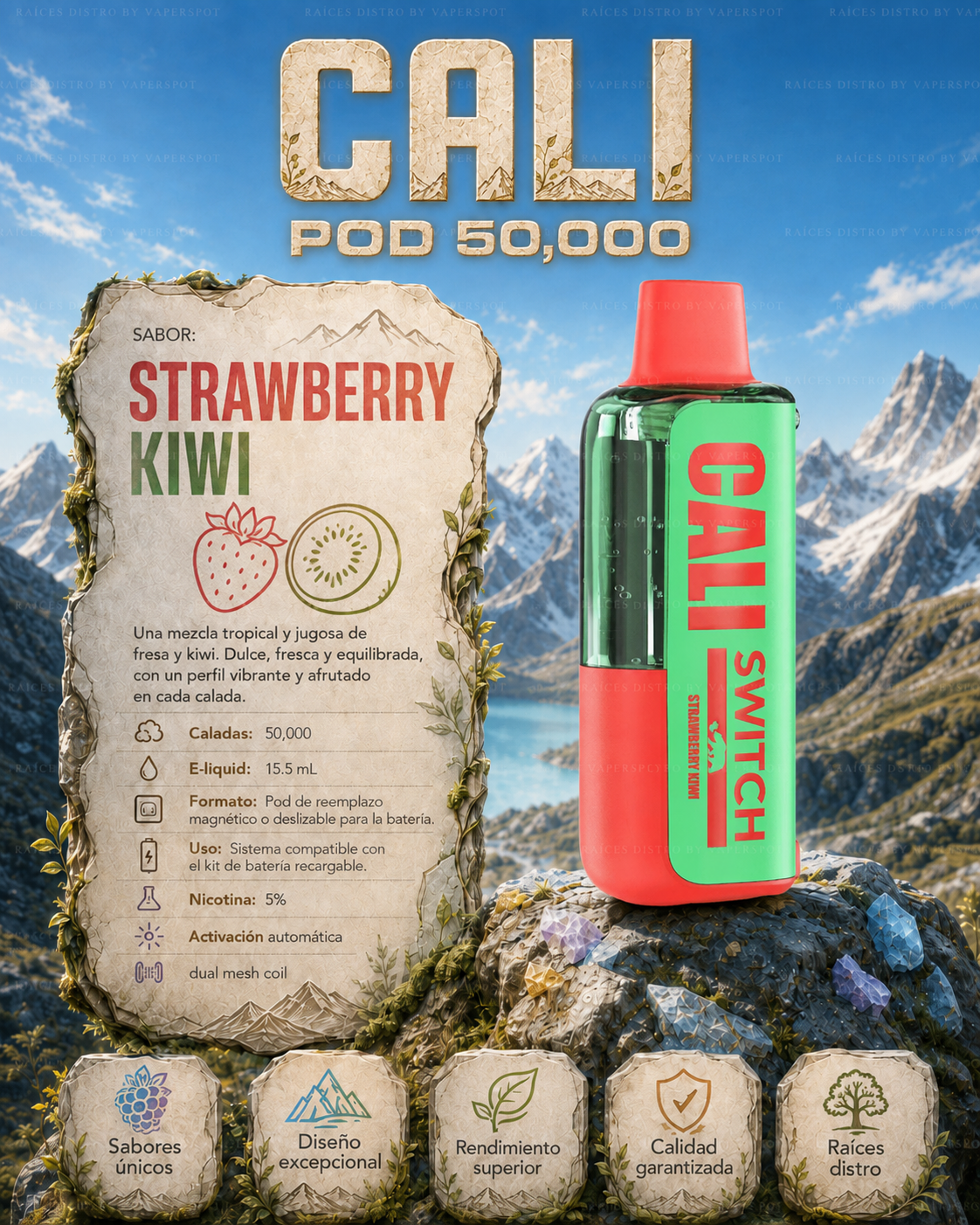 CALI Switch PODS 50,000