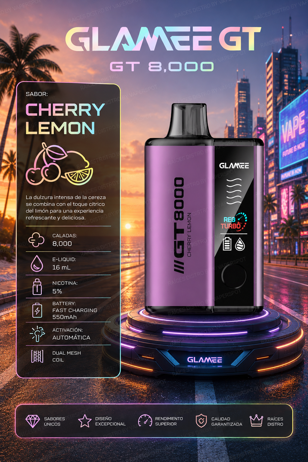 GLAMEE GT 8,000