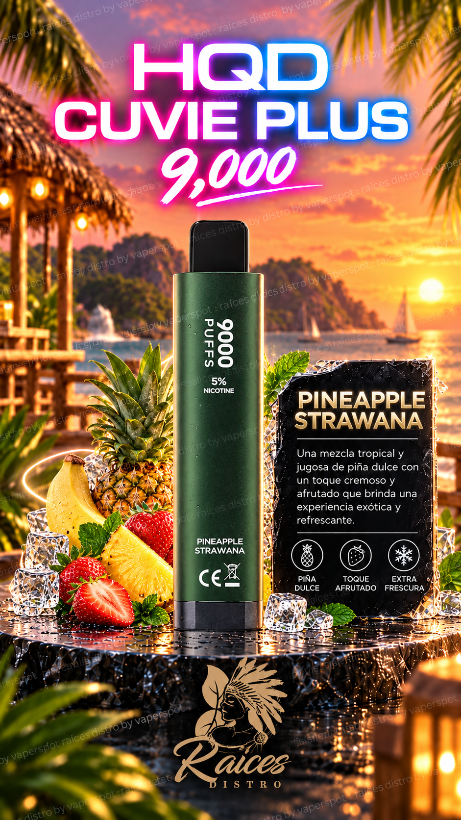 HQD CUVIE PLUS 9,000