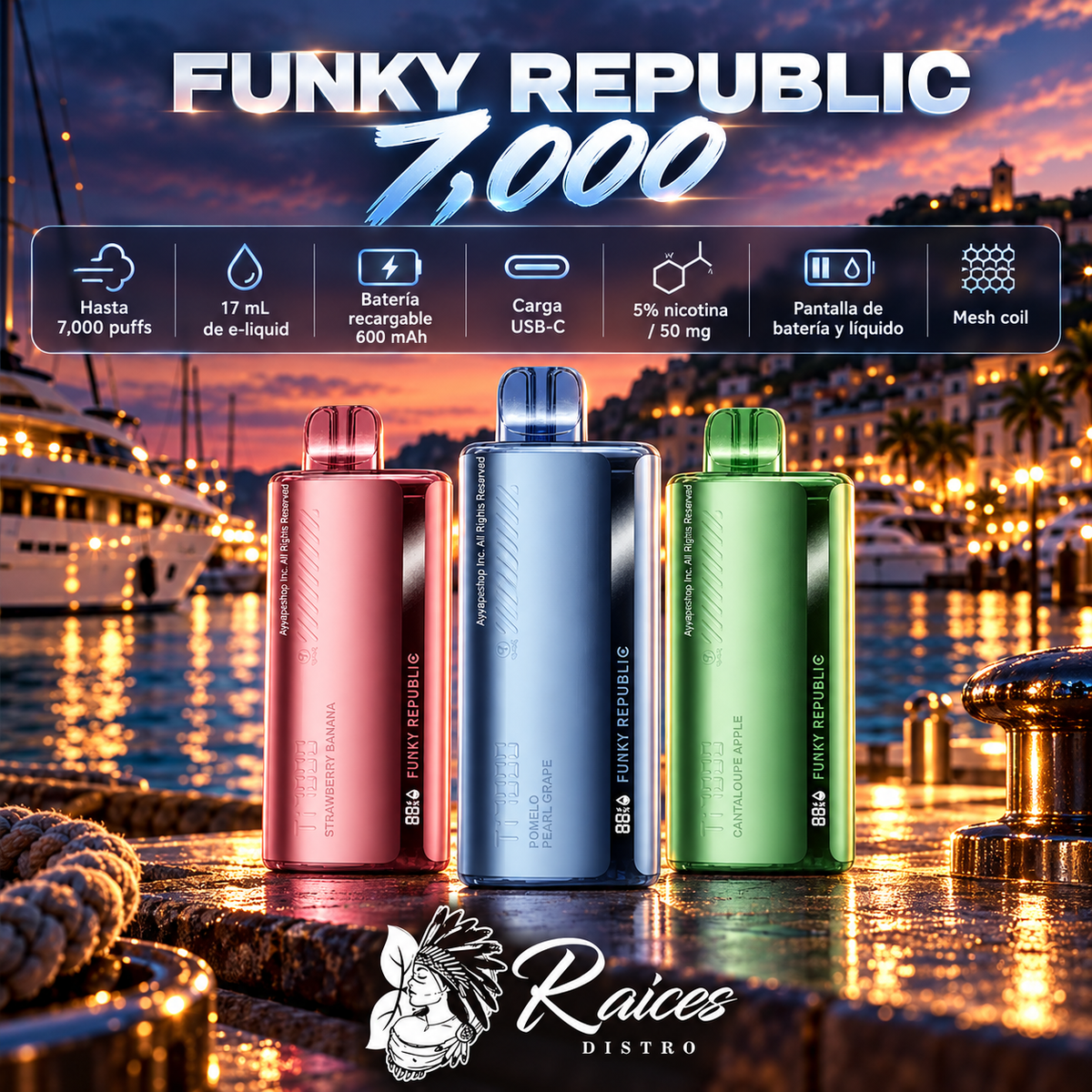 FUNKY REPUBLIC 7,000