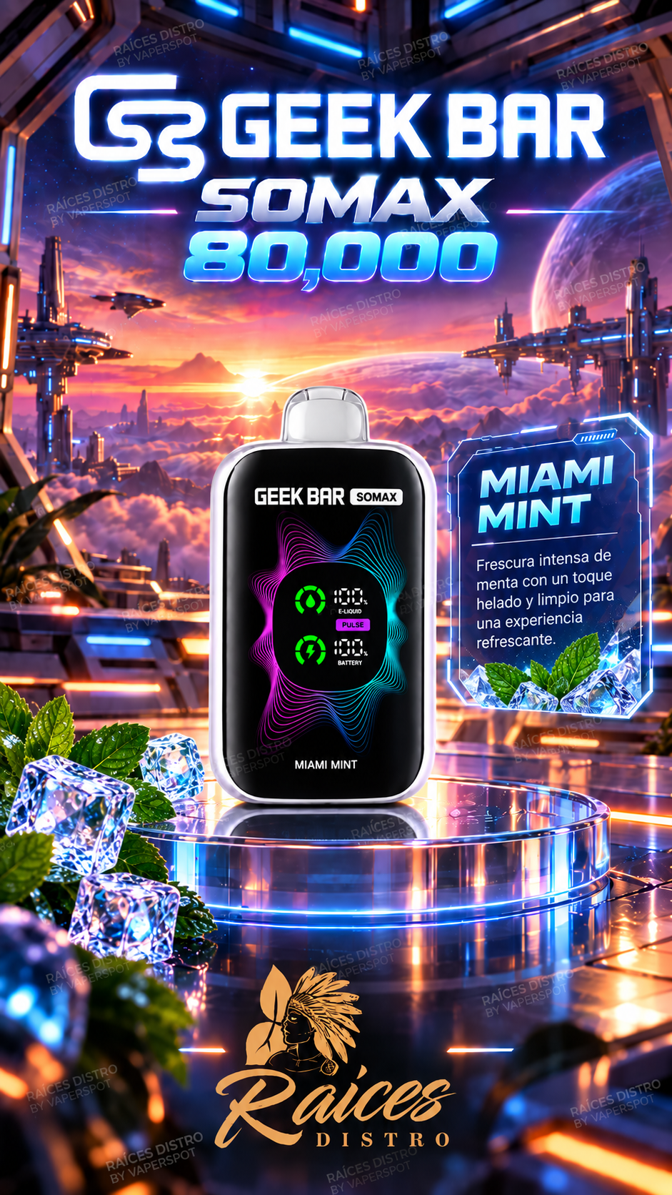 GEEKBAR SOMAX 80,000