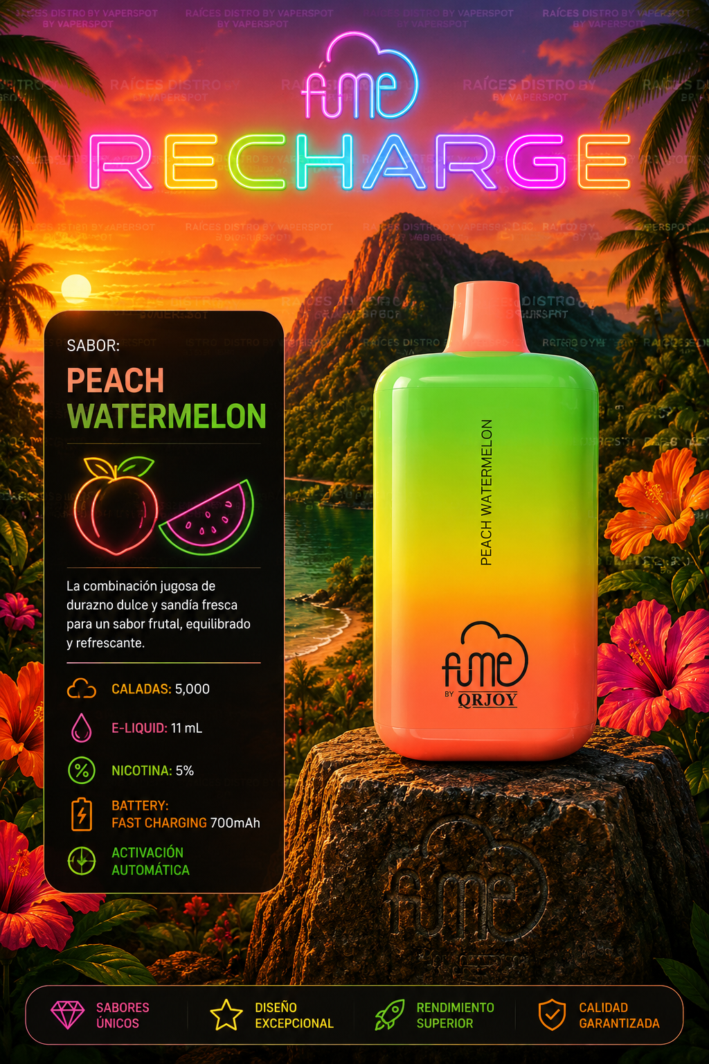 FUME RECHARGE 5000