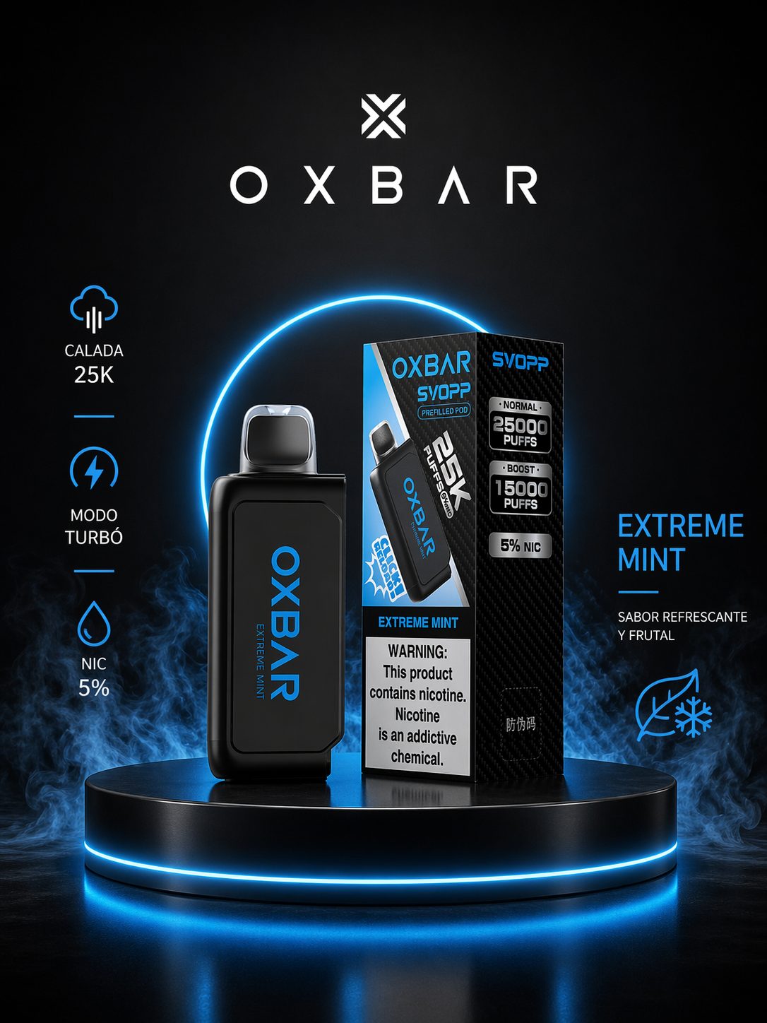 OXBAR POD 25,000
