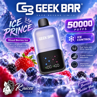 GEEKBAR ICE PRINCE 50,000