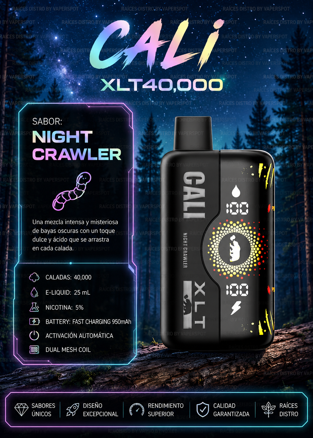 CALI XLT 40,000