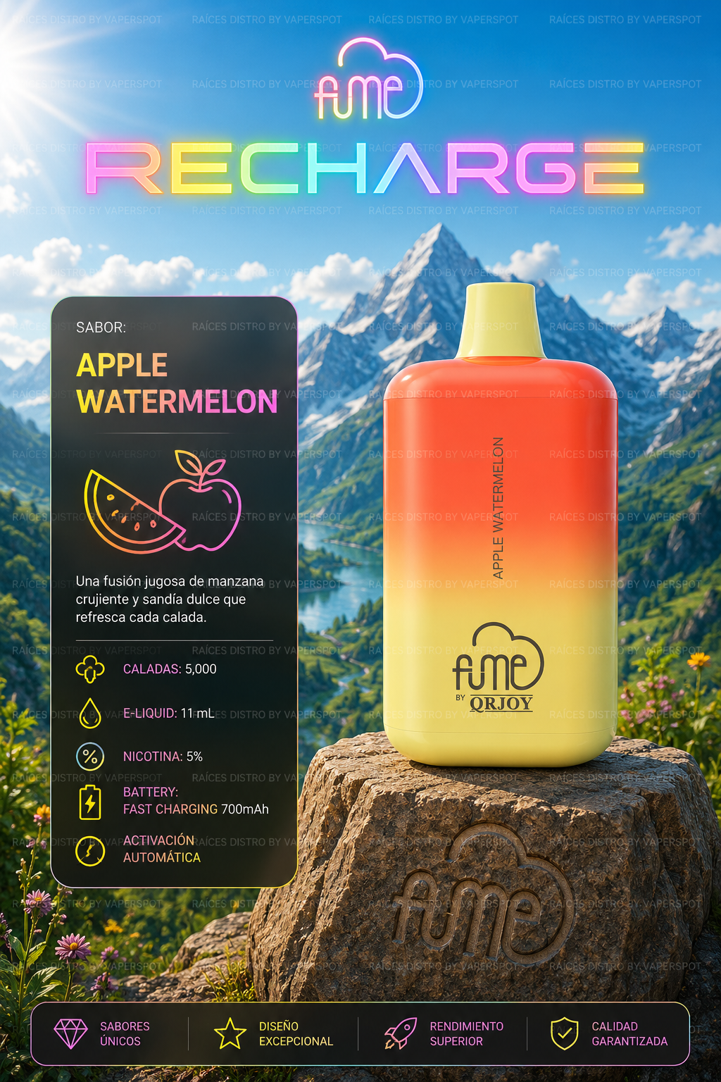 FUME RECHARGE 5000
