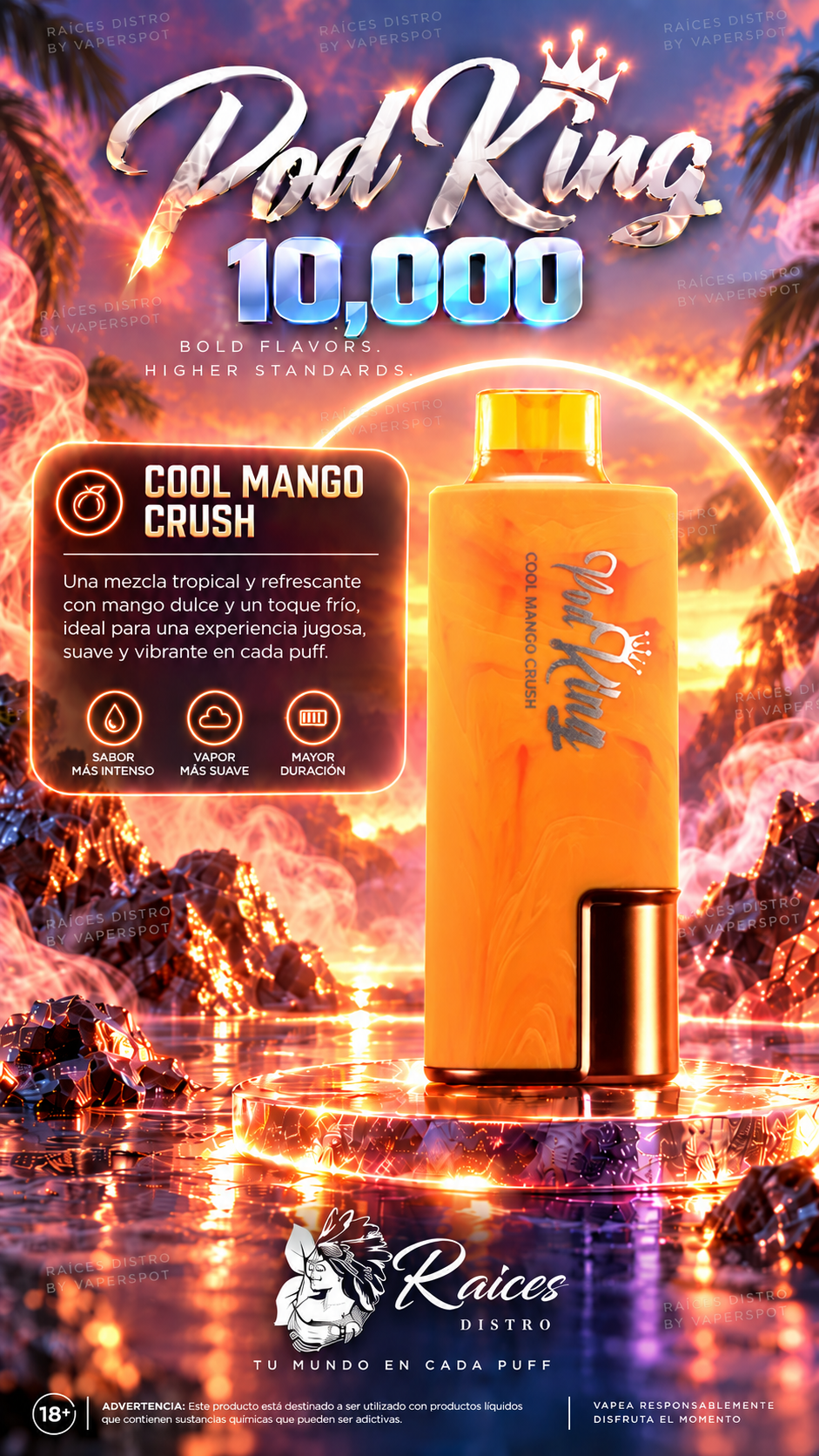 POD KING XC 10,000