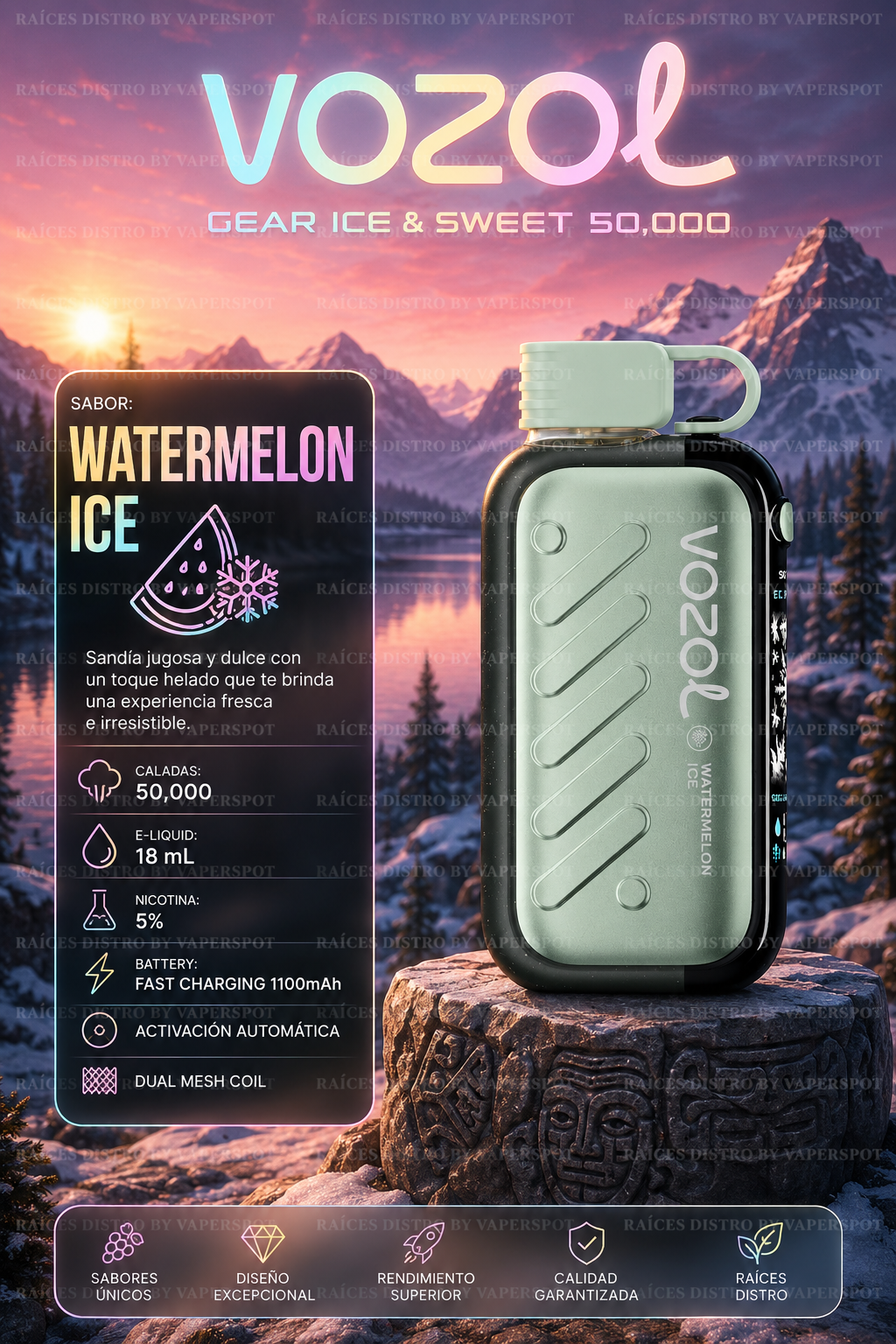 Vozol Gear Ice&Sweet 50,000