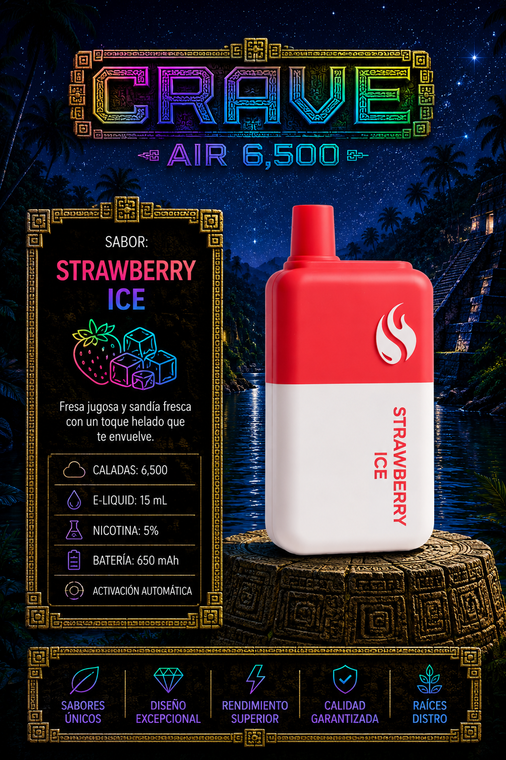 CRAVE 6,500