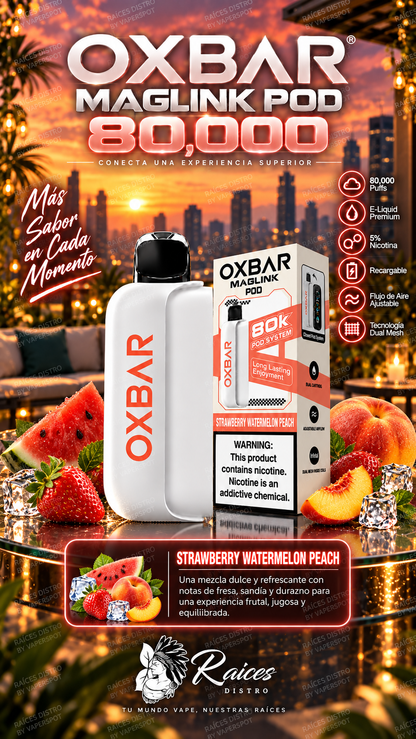 OXBAR MAGLINK POD 80,000