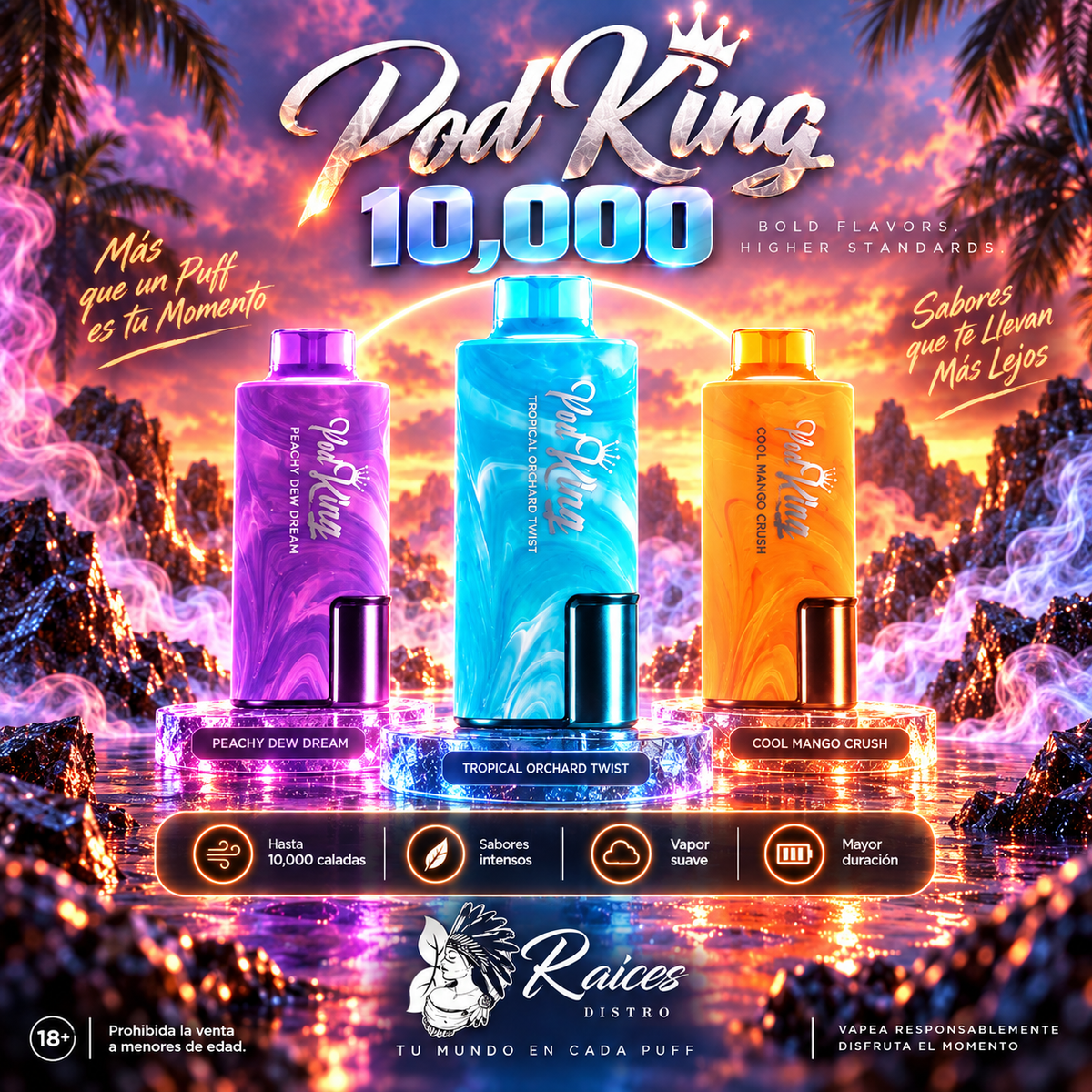 POD KING XC 10,000