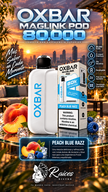 OXBAR MAGLINK POD 80,000