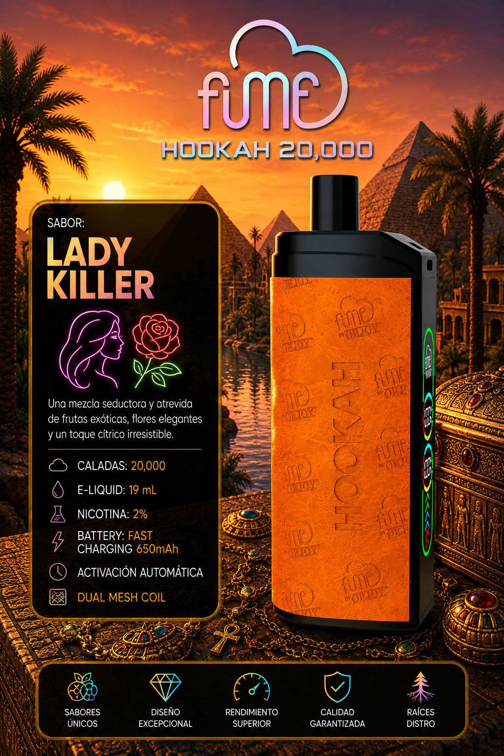 Fume Hookah 20000