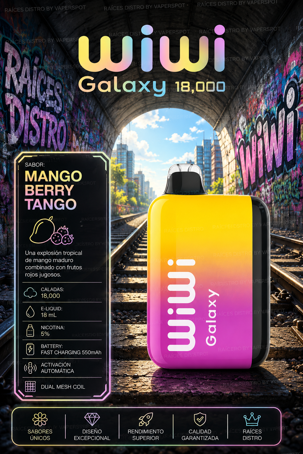 Wiwi Galaxy 18000