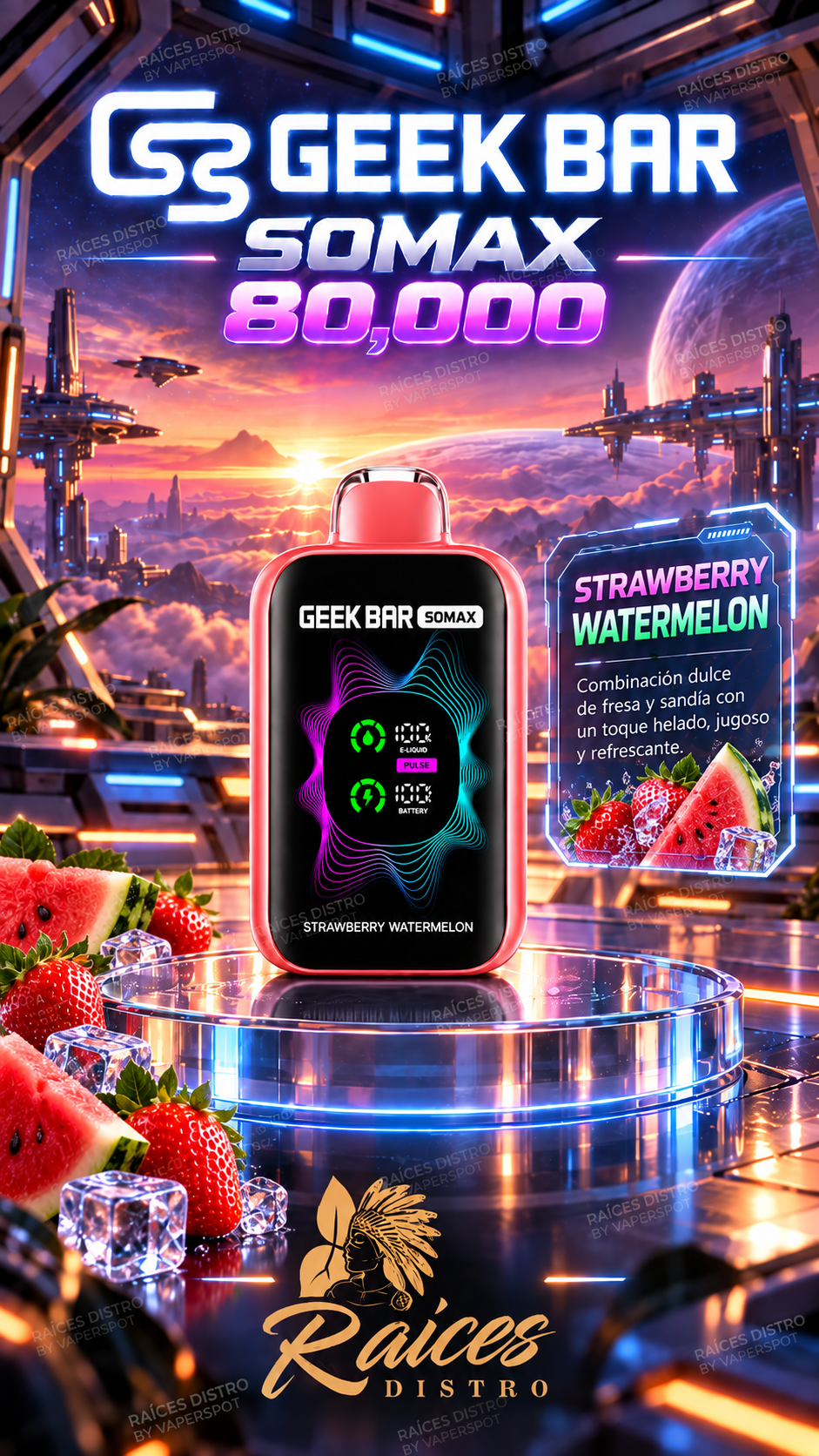 GEEKBAR SOMAX 80,000