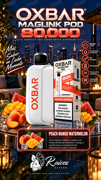 OXBAR MAGLINK POD 80,000