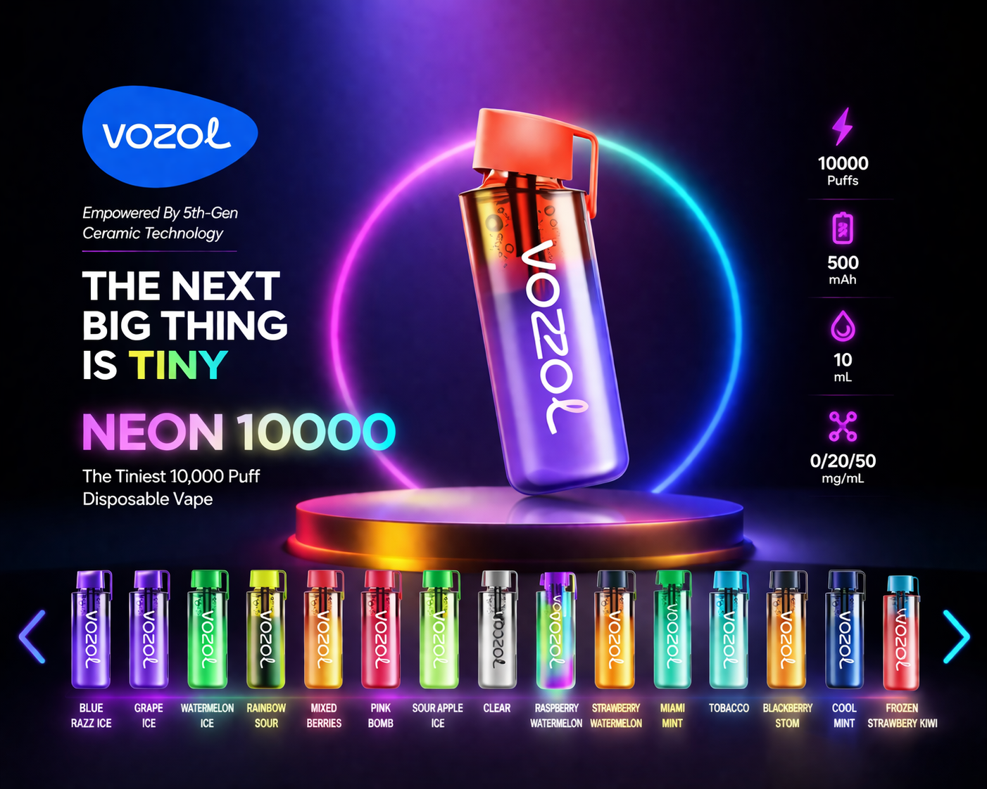 VOZOL NEON 10,000