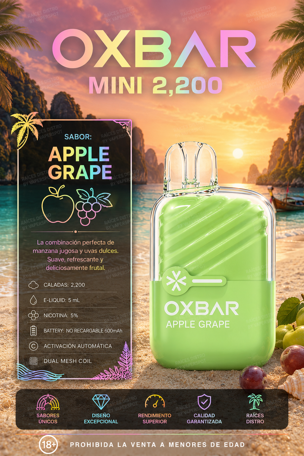 Oxbar Mini 2,200