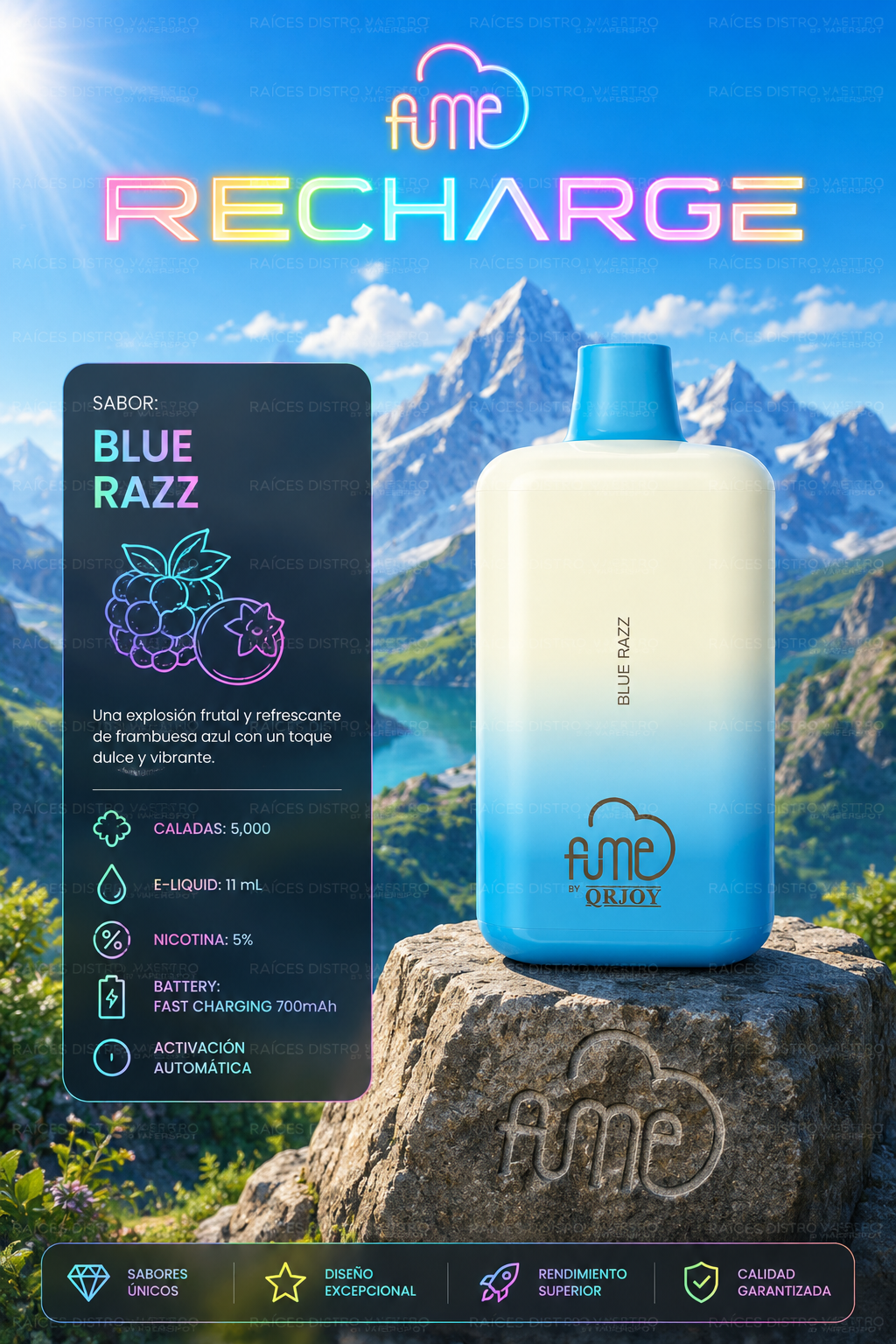 FUME RECHARGE 5000