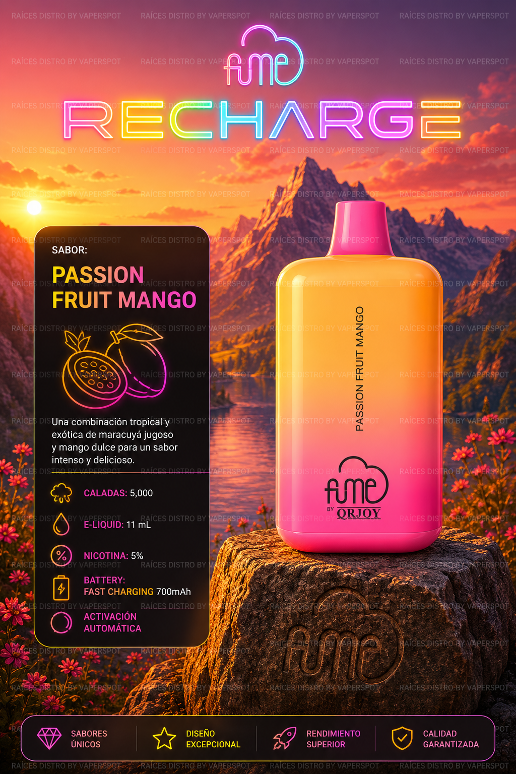 FUME RECHARGE 5000