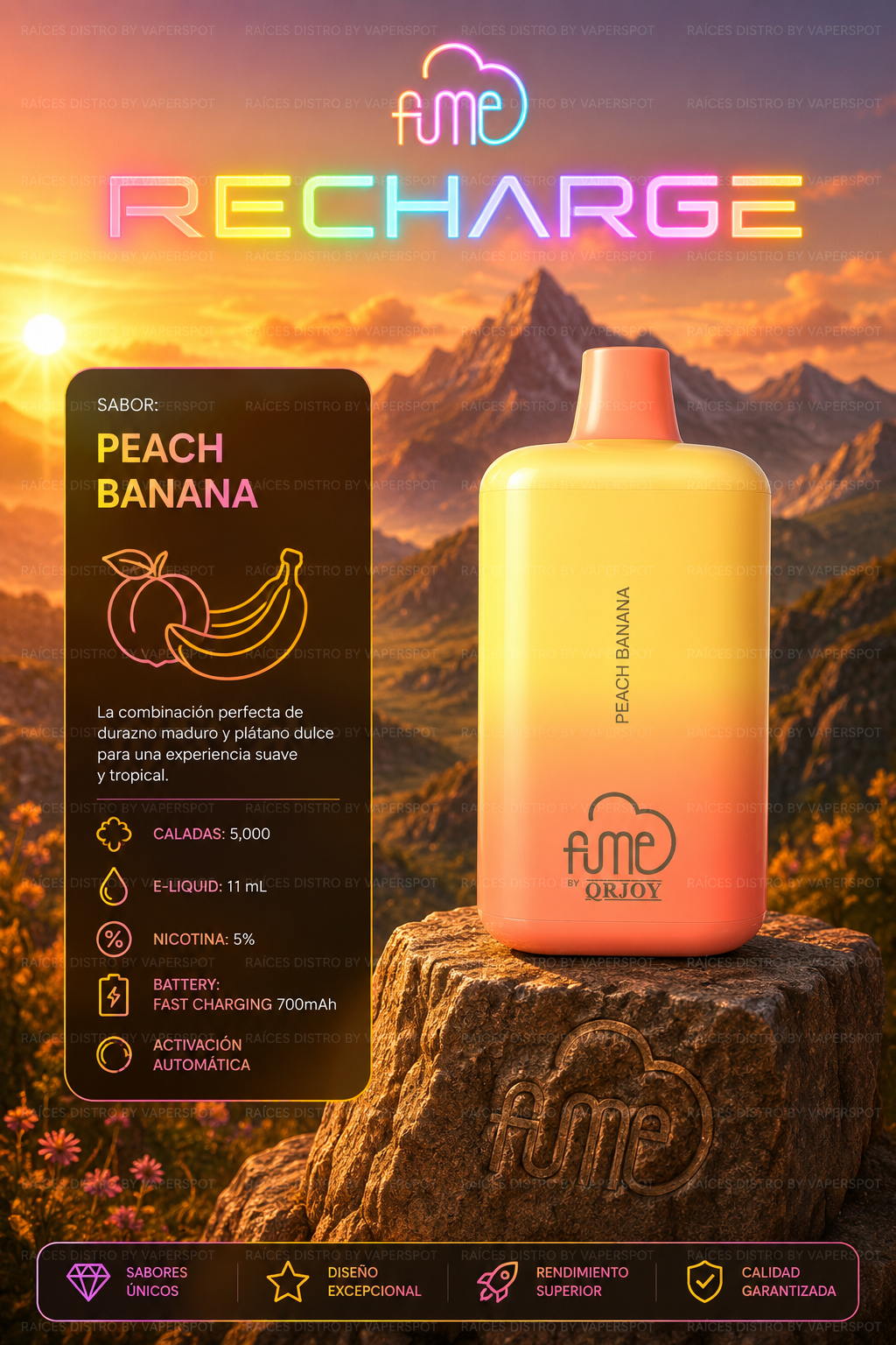 FUME RECHARGE 5000