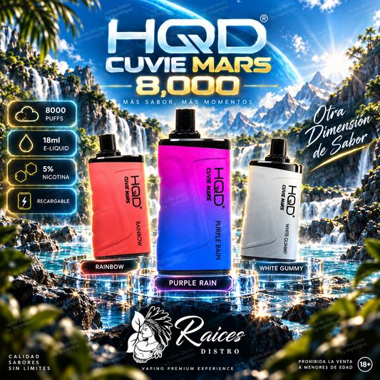 HQD CUVIE MARS 8,000