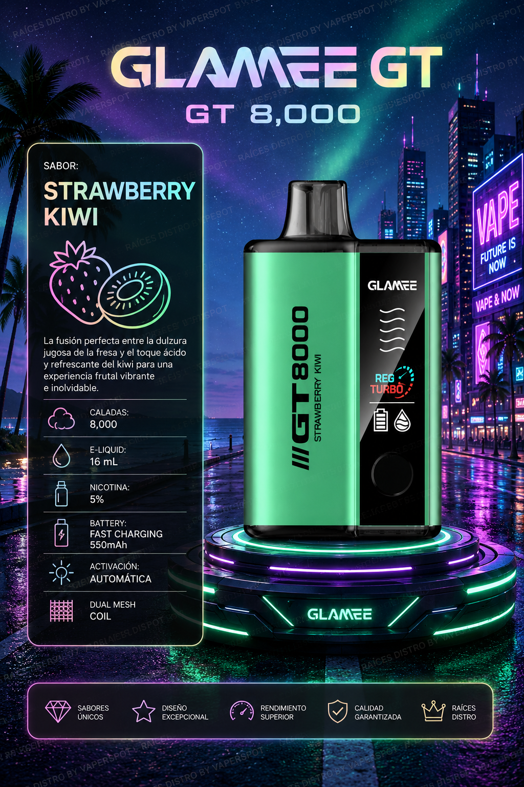 GLAMEE GT 8,000