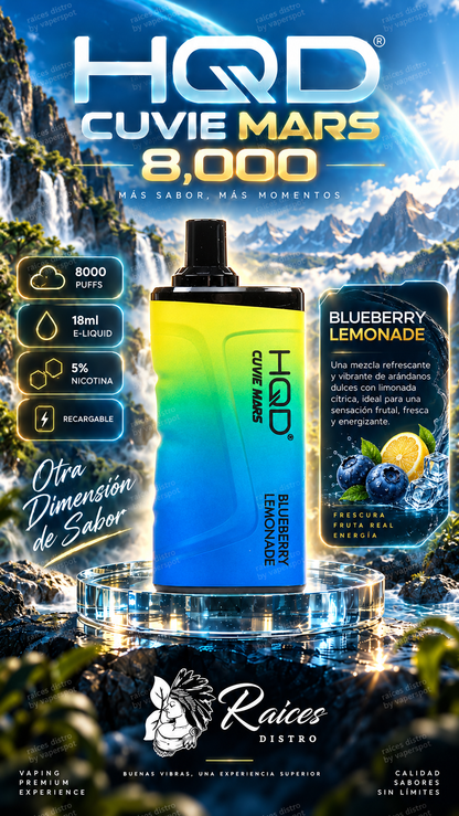 HQD CUVIE MARS 8,000