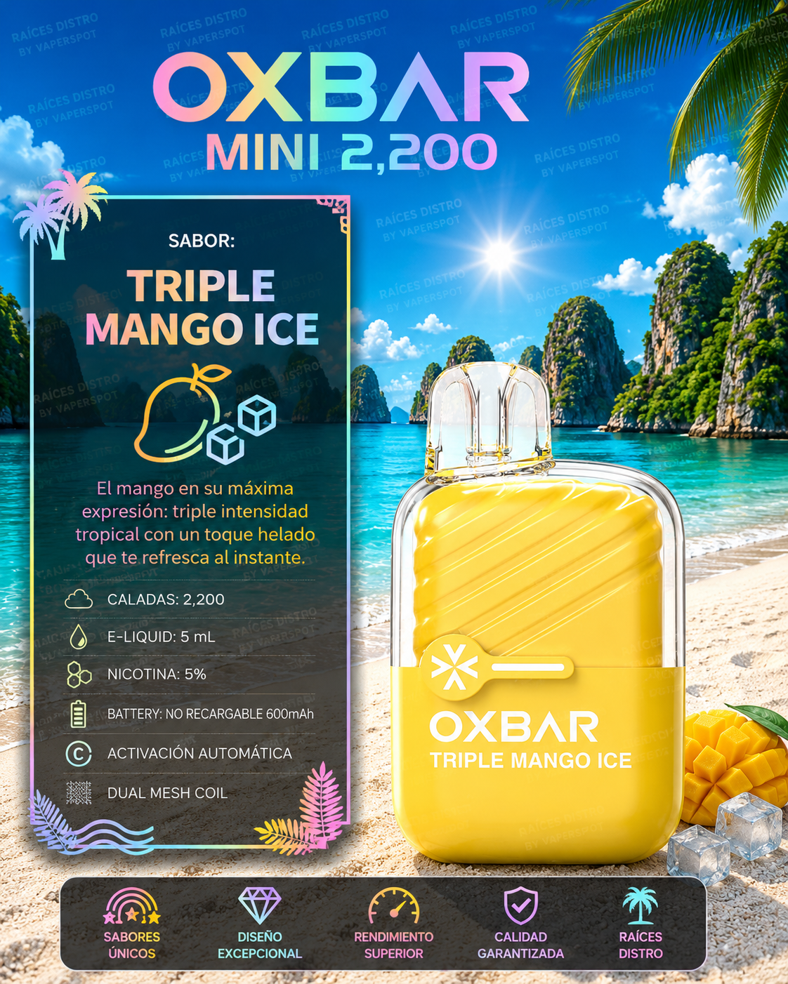 Oxbar Mini 2,200
