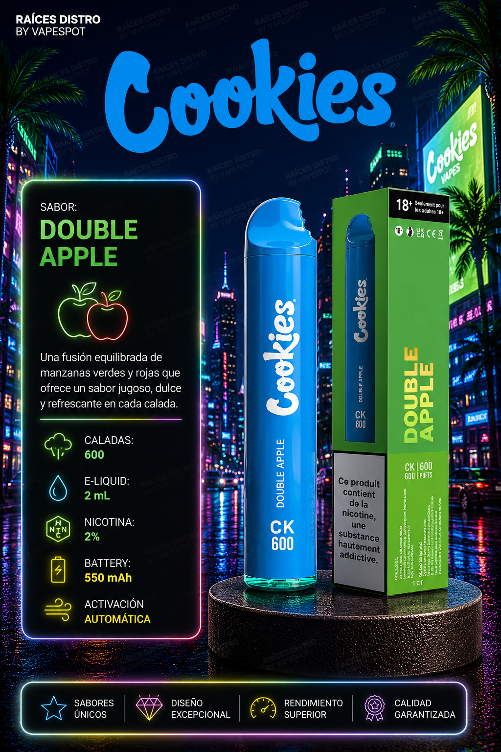 Cookies 600 puff