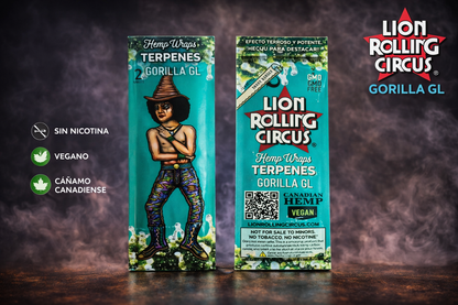Lion Circus Hemp Wrap