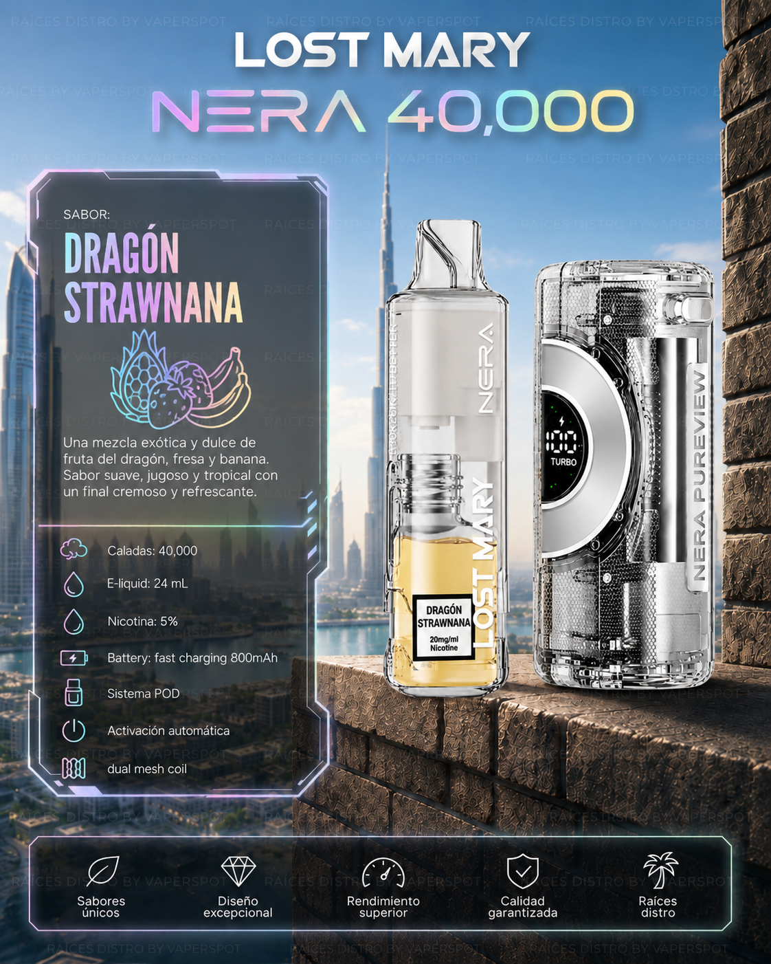 Lost Mary nera 40,000