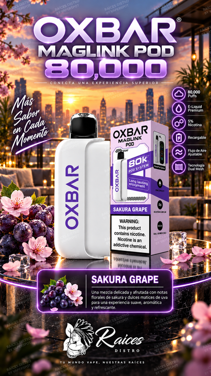 OXBAR MAGLINK POD 80,000