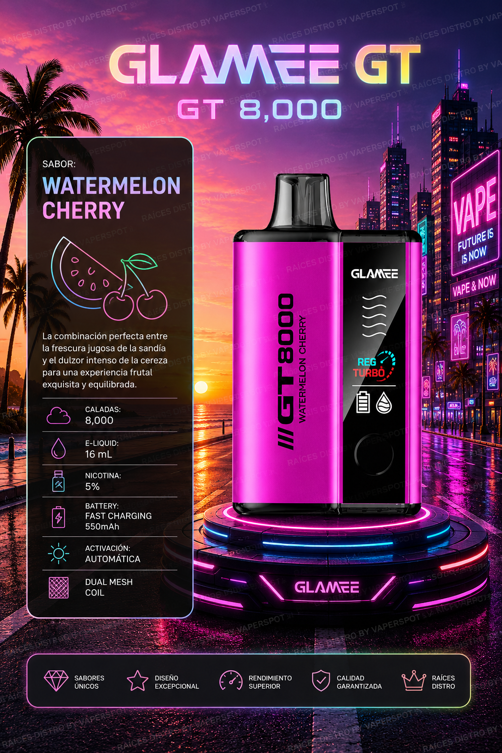 GLAMEE GT 8,000