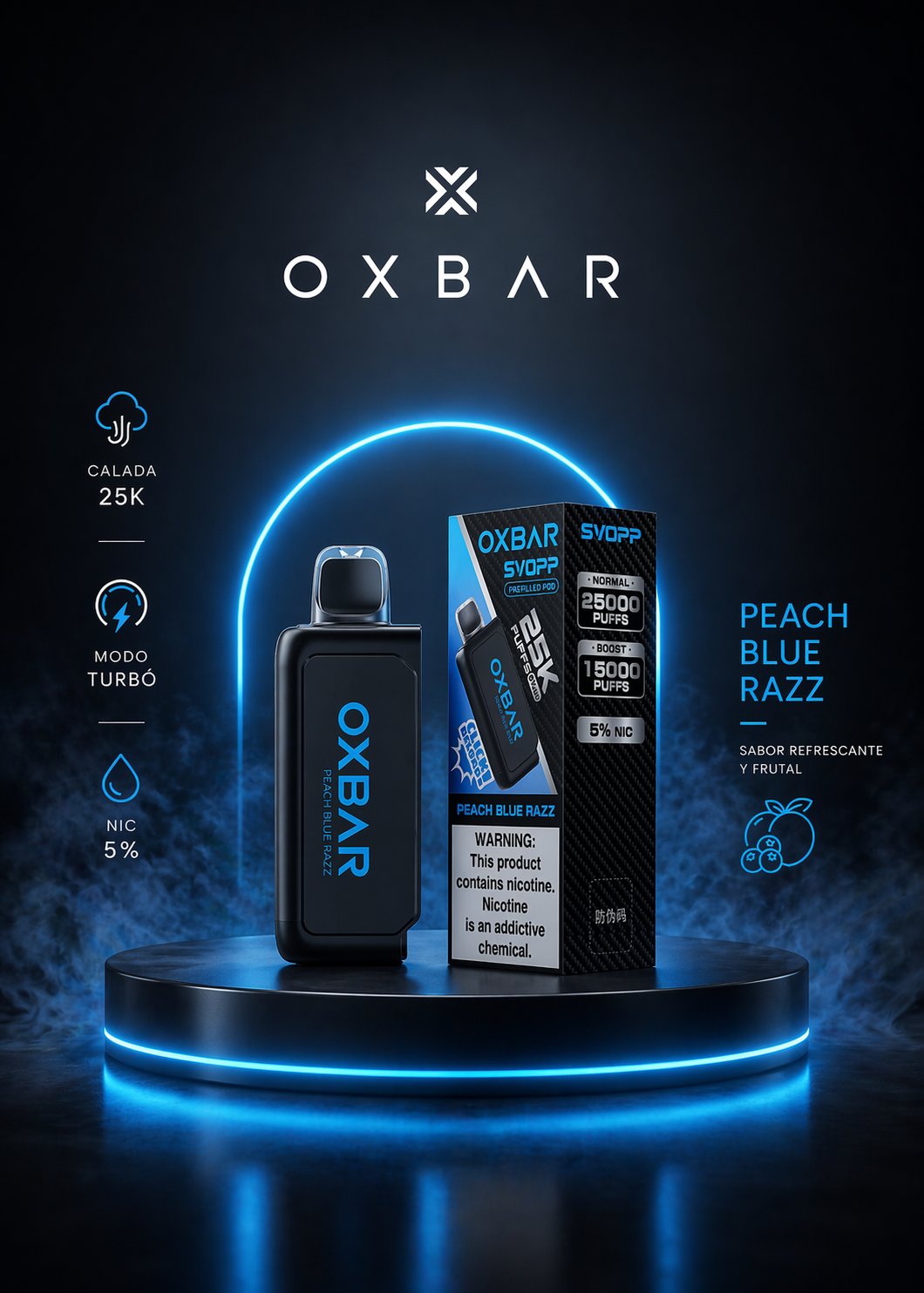 OXBAR POD 25,000
