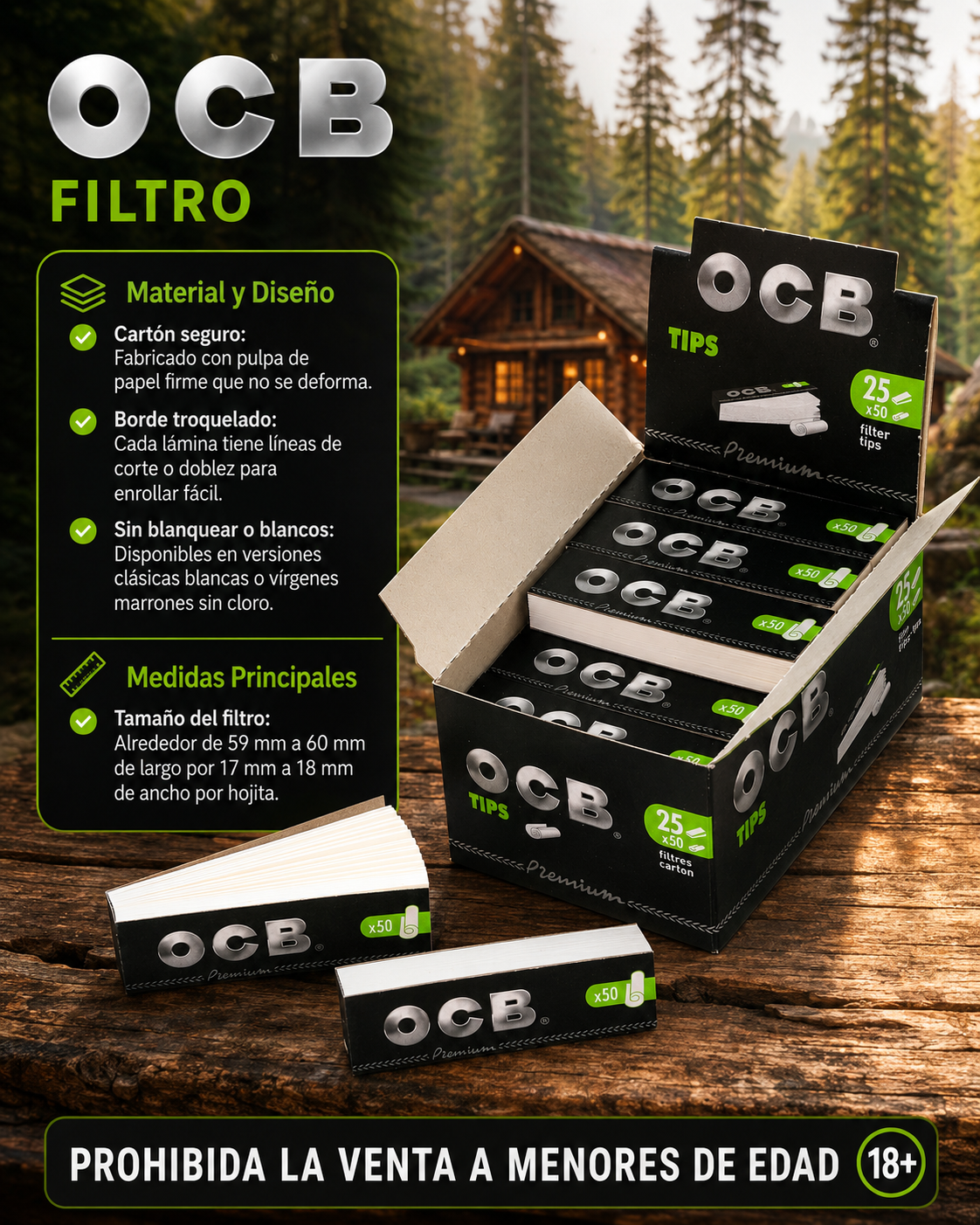 OCB Filtros 25 paginas