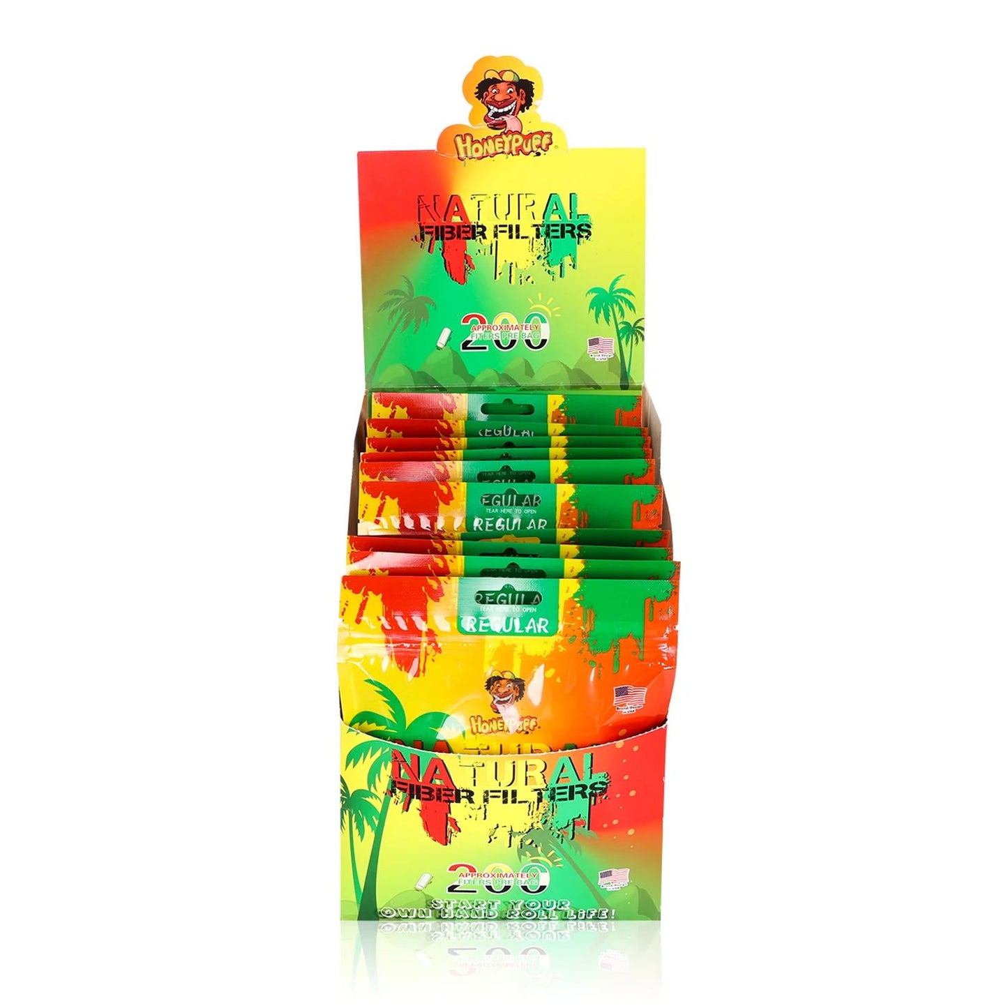 Filter Fiber 6mm bolsa de 200pcs