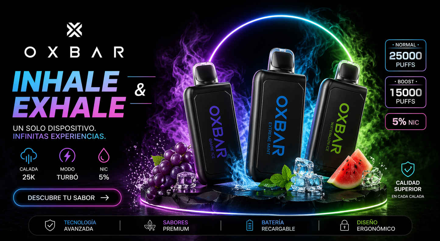 OXBAR POD 25,000