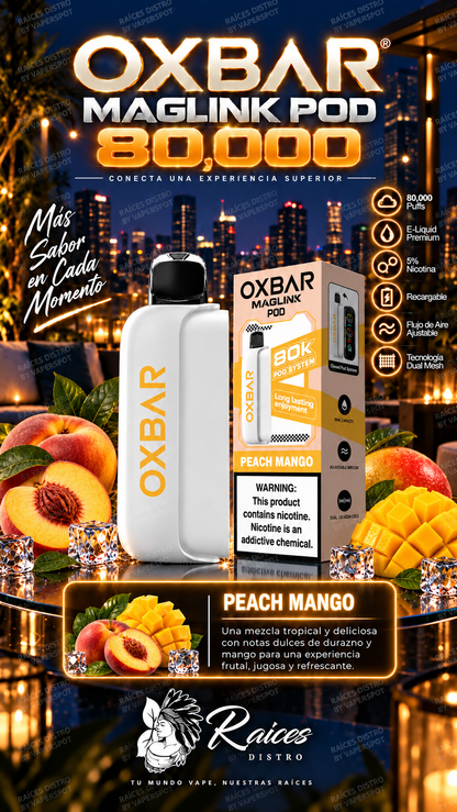 OXBAR MAGLINK POD 80,000