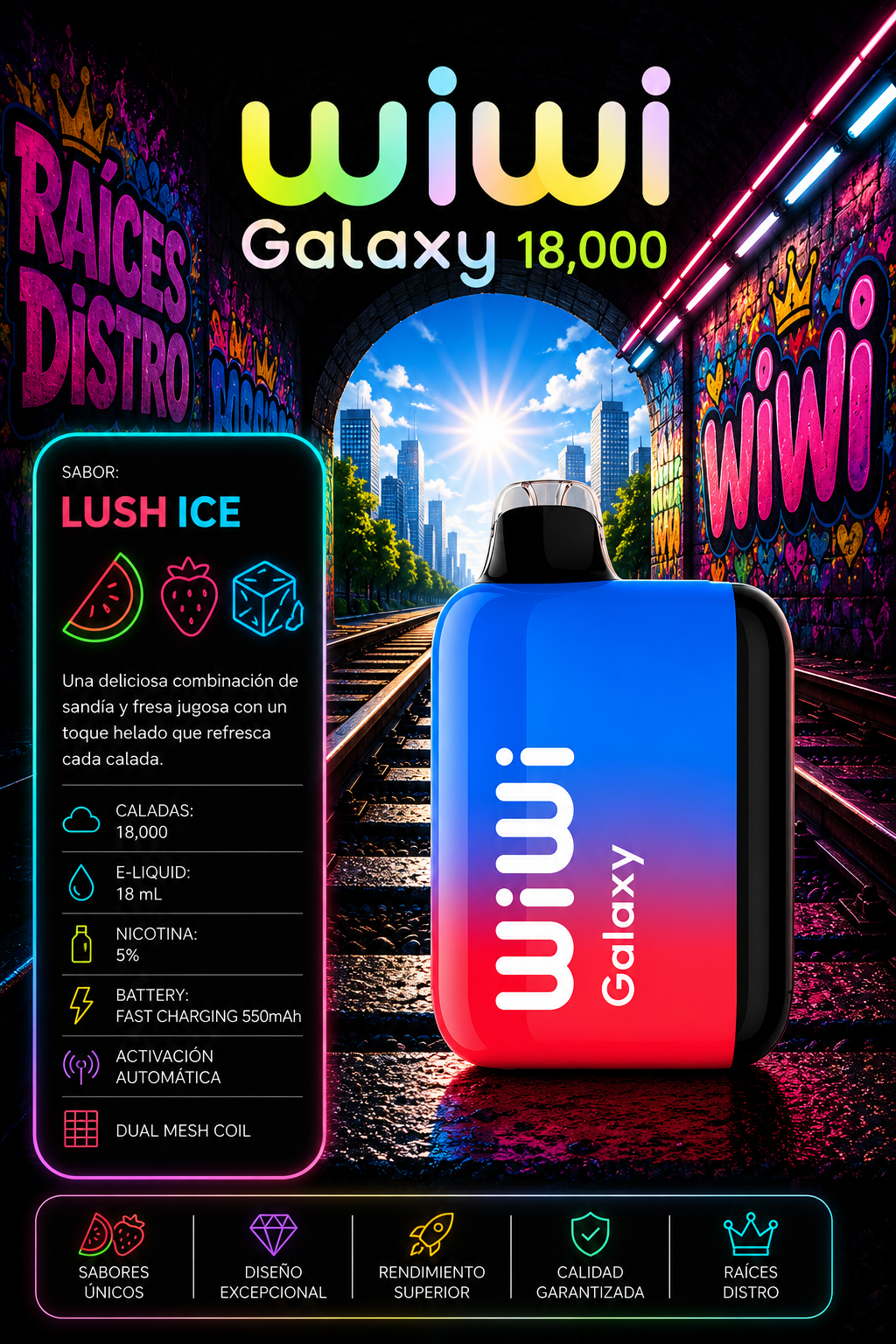 Wiwi Galaxy 18000