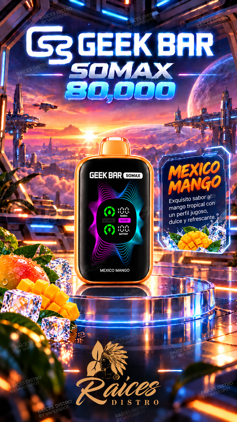 GEEKBAR SOMAX 80,000